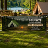 Custom Family Name Making Memories One Campsite At A Time Banner - Personalized Camping Gifts For Campers CH07 180104