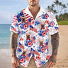 Custom Dog Photo United State Flag Hawaii Shirt TH10 169077
