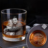 Custom Photo Annoying Each Other For Years Couple Whiskey Glass TH10 892945