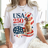 Personalized American Dog 250th Anniversary Patriotic Bright Shirt LM32 899075