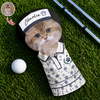 Custom Cat Dog Pet Photo Golf Head Cover, Golf Club Cover - Gift For Dog Cat Dad Mom, Golf Lovers CH07 911412