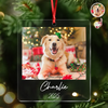 Custom Dog Photo Acrylic Ornament Christmas Gift For Dog Lovers LM32 895769