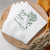 Personalized Floral Baby in Bloom Baby Shower Napkins CH07 911318