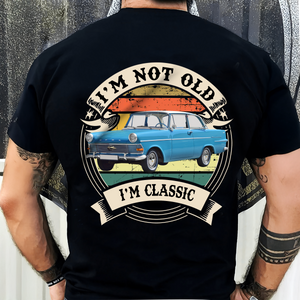 This Is How I Roll - Custom Car Photo Route 66 Vintage Back Side Dark Shirt CH07 896600