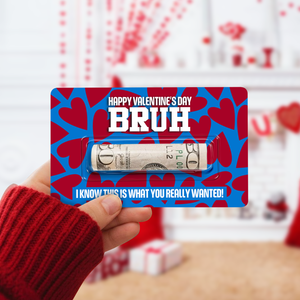 Custom Money Holder Card Funny Valentine's Gift For Couple HO82 901130