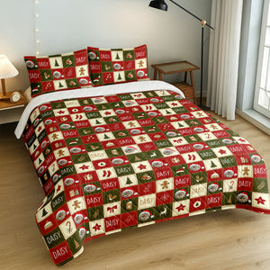 Custom Photo Christmas Icon Dog Cat Quilt Bedding Set HA75 898238