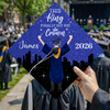 This Queen Finally Got Her Crown Personalized Graduation Cap Topper HA75 920824