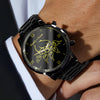 Daddy's Team Fist Bump Dad And Kids Men's Watch Gift For Father's Day HO82 893762