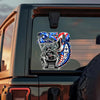 250 Years of Freedom America Fishing - Patriotic Bass Fisherman Car Window Decal Sticker LM32 899165