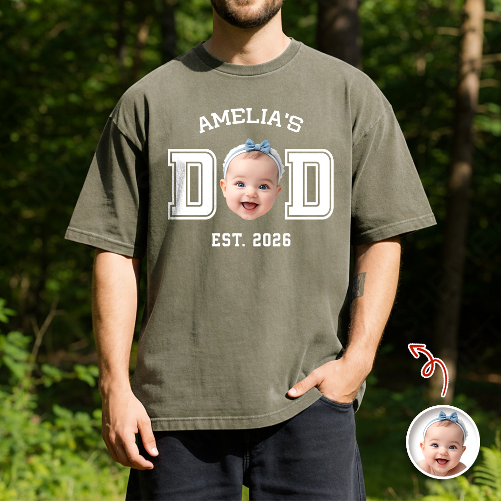 Custom Photo Dad Mom Est Comfort Shirt Father's Day Gifts HA75 921426