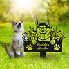 Personalized Dog Garden Stake Funny Gift For Dog Lovers CH07 896176