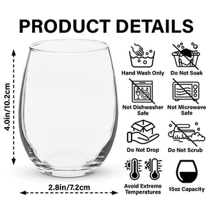 Every Snack You Make, Funny Wine Glass, Personalized Gifts for Dog Lovers HA75 892164