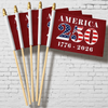 Personalized US 250th Anniversary 1776-2026 Patriotic Handheld Flag CH07 911846