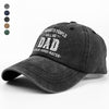 My Favorite People Call Me Daddy - Personalized Washed Denim Baseball Cap HO82 894420