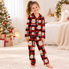 Custom Name Glitter Dumpling Bamboo Kids Christmas Pajamas TH10 171455