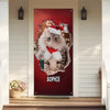 Custom Cat Photo Christmas Door Cover Gift For Cat Lovers TH10 896569