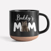 Custom Photo Cat Mom Personalized Pottery Mug CH07 899052