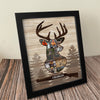 Custom Photo Deer Hunting Wood Picture Frame CH07 896550