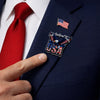 Faith, Family & Freedom America 250 Years Patriot Eagle Acrylic Pin LM32 899525