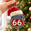 Custom Name Route 66 Acrylic Ornament, Christmas Decor For Car Lover TH10 171279