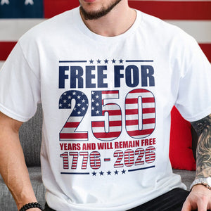 Free For America 250 Shirt TH10 894587