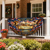 Custom Family Name We The People American Flag Eagle Decoration Non-Pleated Fan Flag LM32 669341