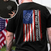 We the People T-Shirt, 250 Years of Freedom Betsy Ross Flag Back & Front Dark Shirt CH07 910528