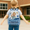 Custom Kid Photo Personalized Soccer Backpack HA75 921698