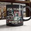 Celebrate Our America 250th Anniversary We The People Black Mug CH07 896714