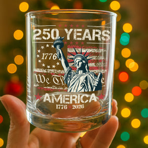 Celebrate Our America 250th Anniversary We The People Whiskey Glass CH07 896718