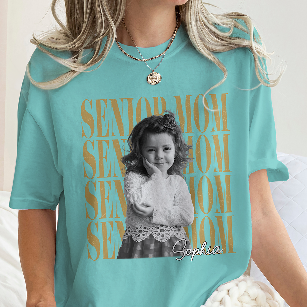 Custom Photo Senior Vintage Graduation Comfort Shirt HA75 920408