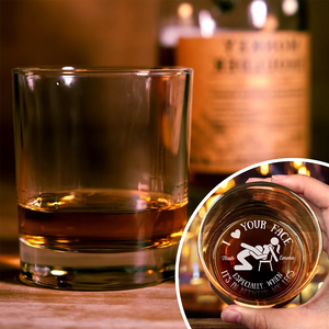 I Love Your Face Between My Legs - Personalized Couple Engraved Whiskey Glass Naughty Gift For Him CH07 899948