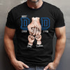 Custom Name Best Dad Ever Fist Bump Dark Shirt - Personalized Father's Day Gift for Dad LM32 899617