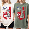 Personalized Happy 250th Birthday To Best Dog Dad Dog Mom America Flag Comfort Shirt CH07 911880
