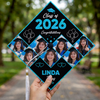 Custom Photo Class Of 2026 Congratulations Graduation Cap Topper, Gift for Graduation HA75 920816