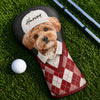 Custom Pet Photo Golf Head Cover, Golf Club Cover - Gift For Dog Cat Dad Mom, Golf Lovers HO82 902200
