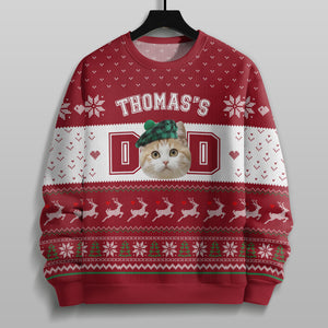 Custom Photo Dad Mom Ugly Sweater HO82 900314