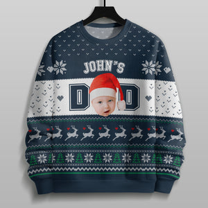 Custom Photo Dad Mom Ugly Sweater HO82 900314