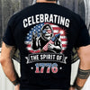 250 Years America Semiquincentennial 4th of July 2026 Back Side Dark Shirt CH07 896764