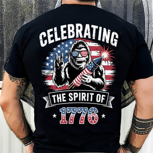 250 Years America Semiquincentennial 4th of July 2026 Back Side Dark Shirt CH07 896764