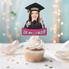 Custom Graduation Photo Look Who's Graduated Cupcake Topper HO82 901388
