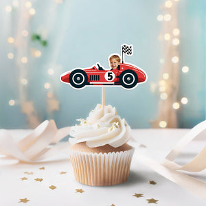 Custom Face Facing Party Cupcake Toppers Personalised Birthday Gift Party Decor HO82 893578