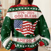 1776 - 2026 God Bless America 250 Ugly Sweater Christmas Gift HA75 897968