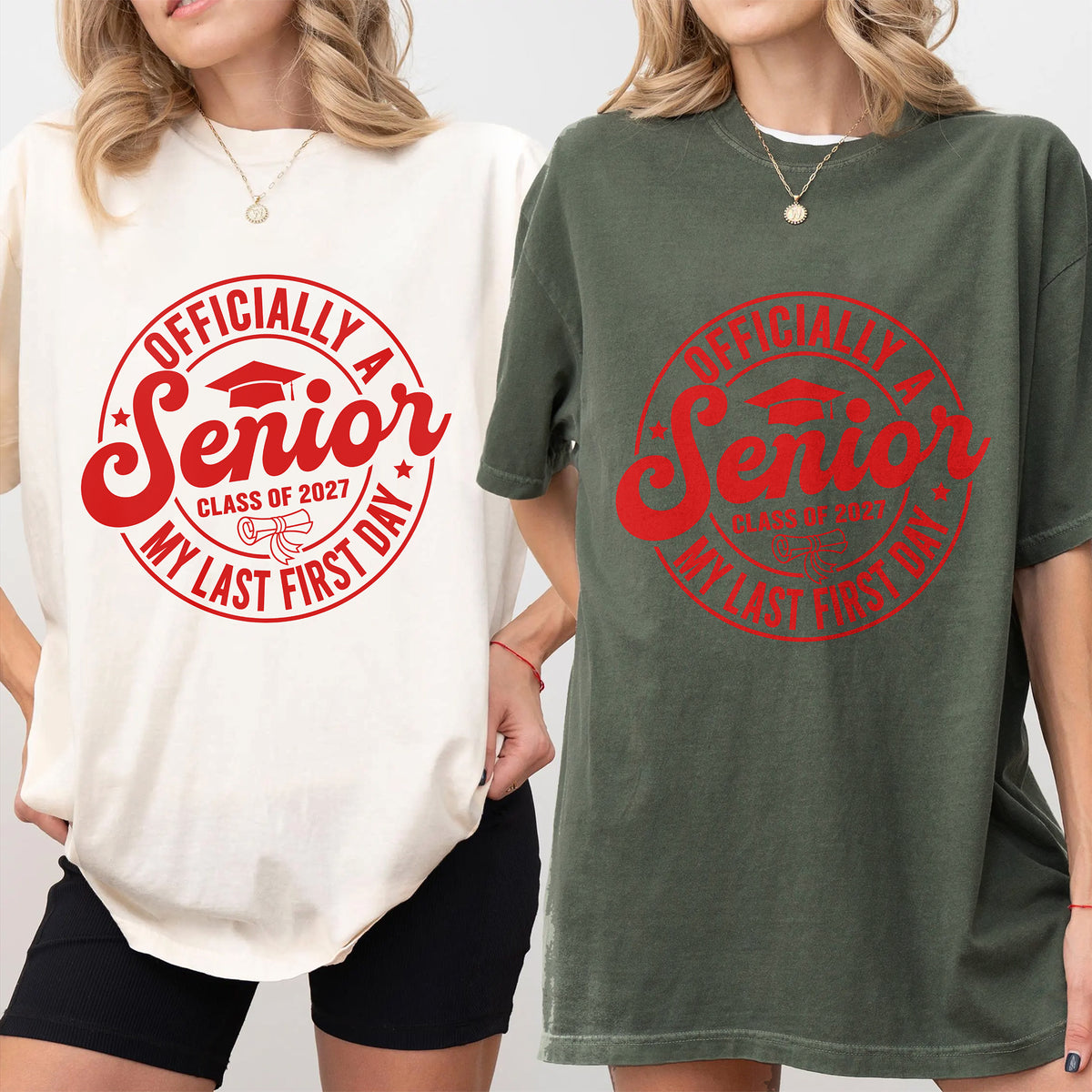 Officially A Senior, My Last First Day Comfort Shirt TH10 170621
