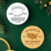 Personalized America 250th Birthday 1776-2026 Cookie Stamp HA75 898448
