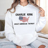 Charlie Kirk Great American Patriot Bright Shirt HA75 64426