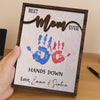 Best Mom Ever Mother's Day 2-Layered Wooden Plaque With Stand TH10 892975