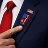 Best Dog Dad Ever Paw American Flag Acrylic Pin TH10 169383