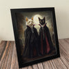 Custom Halloween Pet Portrait Picture Frame Gift For Dog Cat Lovers HO82 894962