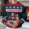 Merry Woofmas Personalized Dog Ugly Sweater HA75 898188
